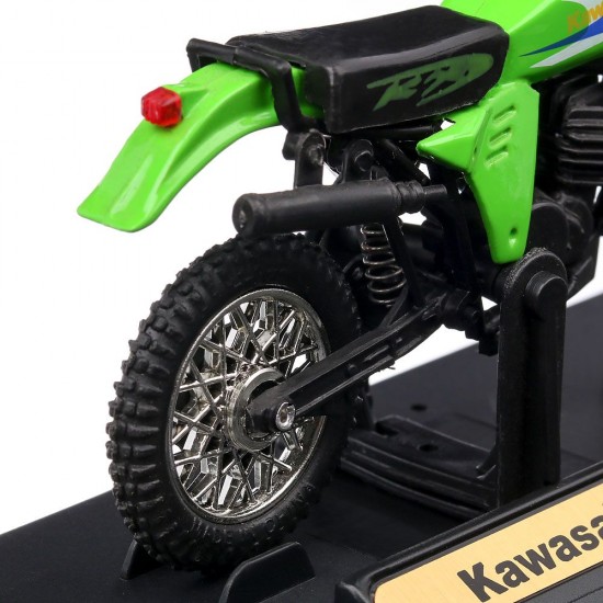 Machetă moto Motor Max [1:18] - Kawasaki KDX250 - Green